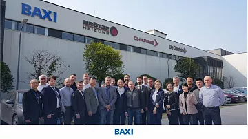 Стратегические партнеры «БДР Термия Рус» на заводе BDR Thermea в Китае