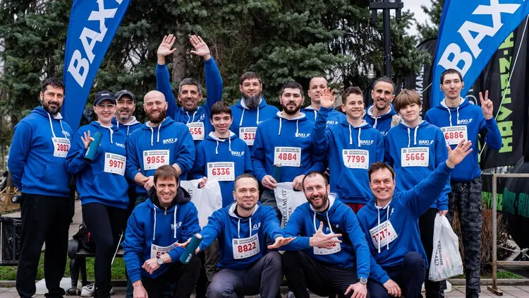 Команда BAXI: бег ради добра 