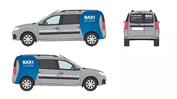 Оклейка автомобиля, вариант 1