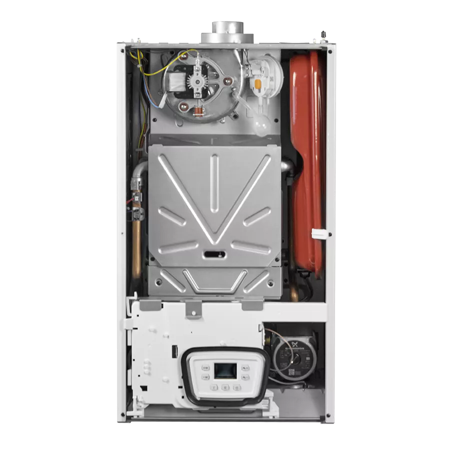 УСТРОЙСТВА КОНТРОЛЯ И БЕЗОПАСНОСТИ

	Жидкокристаллический дисплей с кнопочным управлением;
        Датчик температуры бойлера ГВС в комплекте (в одноконтурных моделях);
	Возможность вывода сигнала о блокировке котла на пульт диспетчера;
	Электронная система самодиагностики;
	Ионизационный контроль пламени; 
	Система защиты от блокировки трехходового клапана (включается автоматически каждые 24 ч);
	Защитный термостат от перегрева воды в первичном теплообменнике;
	Прессостат в системе отопления  срабатывает при недостатке давления воды;
	Предохранительный клапан в контуре отопления (3 атм); 
	Система защиты от замерзания в контурах отопления и ГВС.
