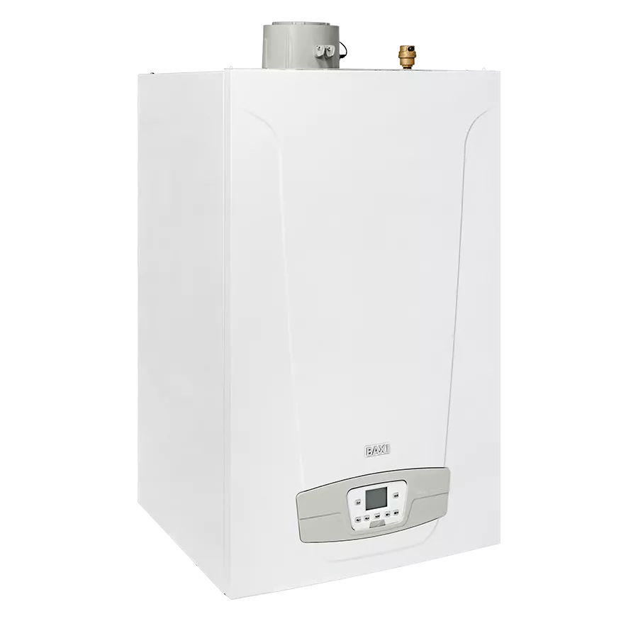 ТЕМПЕРАТУРНЫЙ КОНТРОЛЬ

	Новая панель управления с широким дисплеем;
	Диапазон регулирования температуры в системе отопления 25-80°С;
	Два датчика температуры отопления на подаче и на обратке;
	Встроенная погодозависимая автоматика;
	Возможность недельного программирования режима работы;
	Самоадаптация погодозависимой автоматики;
	Регулирование и автоматическое поддержание заданной температуры в контурах отопления и ГВС;
	Цифровая индикация температуры и давления;
	Возможность управления разнотемпературными зональными системами;
	Возможность установки в каскаде до 16 котлов.
 Модель LUNA Duo-tec MP 1.60