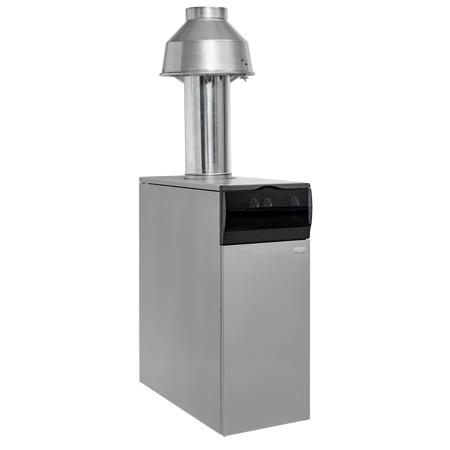 ТЕМПЕРАТУРНЫЙ КОНТРОЛЬ

	Два диапазона регулирования температуры в системе отопления: 30-85°С и 30-45°С (режим «теплые полы»);
	Устройство дистанционного управления с климатическим регулятором (поставляется отдельно);
	Встроенная погодозависимая автоматика (возможность подключения датчика уличной температуры);
	Регулирование и автоматическое поддержание заданной температуры в контуре отопления;
	Регулирование и автоматическое поддержание заданной температуры в бойлере (для моделей со встроенным или отдельным бойлером);
	Возможность подключения программируемого таймера;
	Электронная индикация температуры.
 Модель SLIM 2.300 Fi