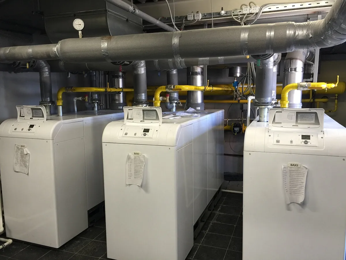 Встроенная котельная фитнесс-центра с бассейном в МО