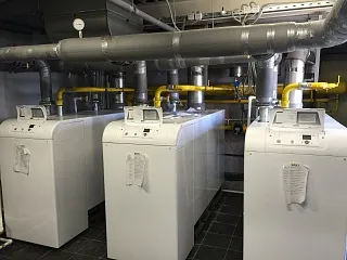 Встроенная котельная фитнесс-центра с бассейном в МО