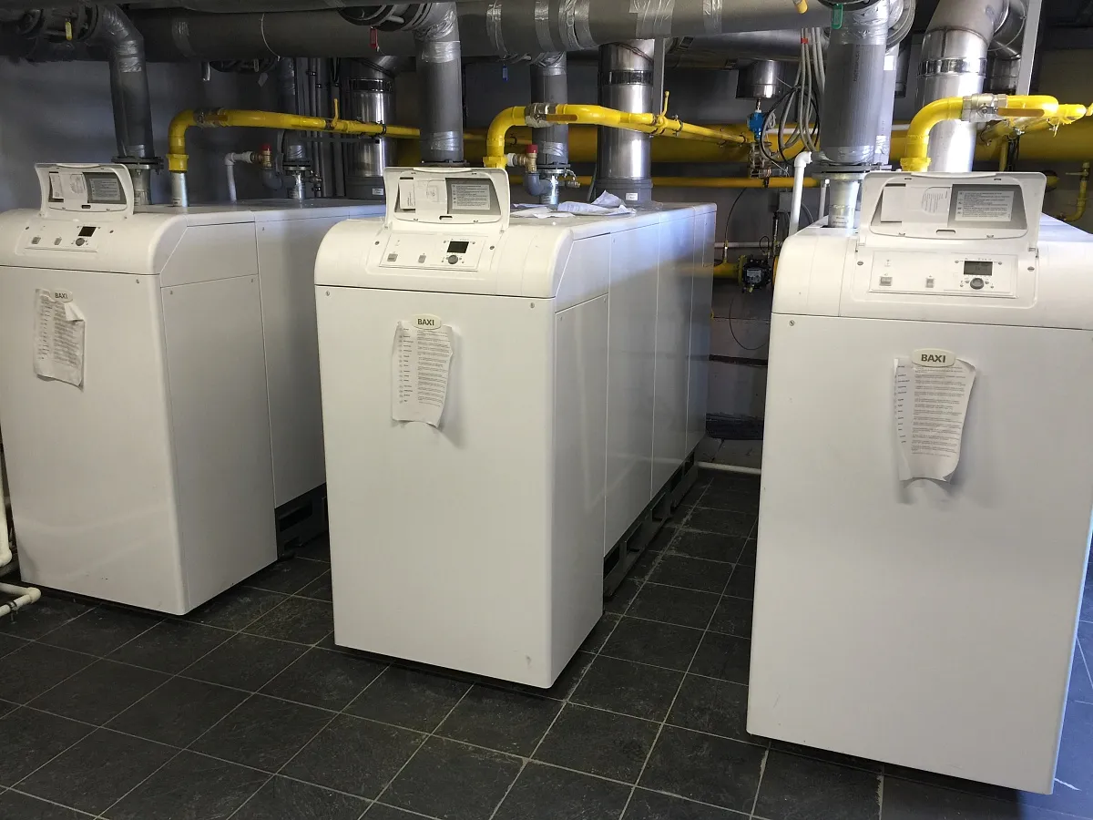 Встроенная котельная фитнесс-центра с бассейном в МО