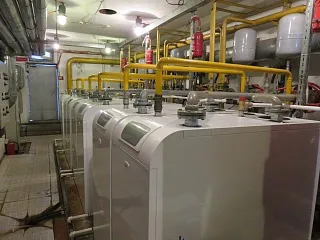 Крышная котельная многоквартирного дома в Москве