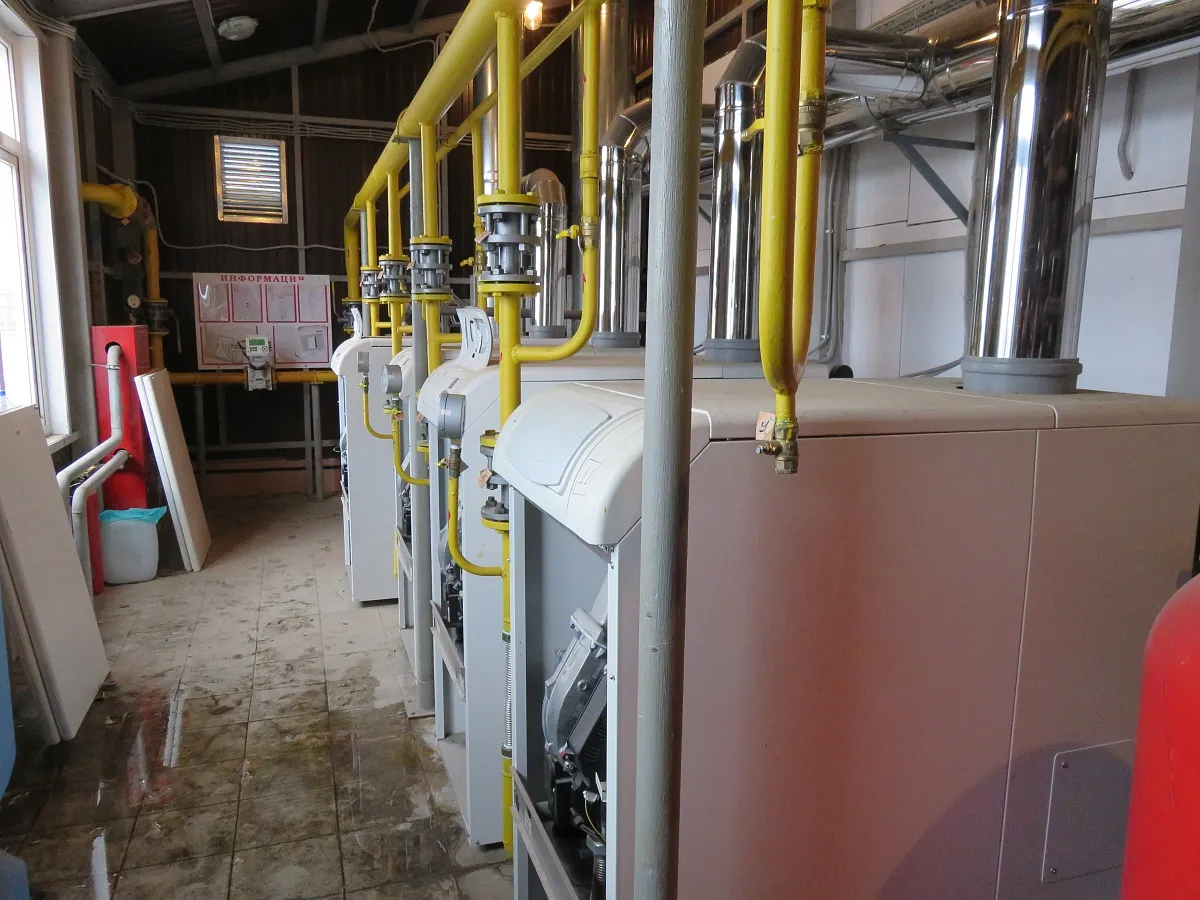 Крышная котельная многоквартирного жилого дома в Чебоксарах