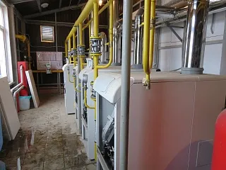 Крышная котельная многоквартирного жилого дома в Чебоксарах