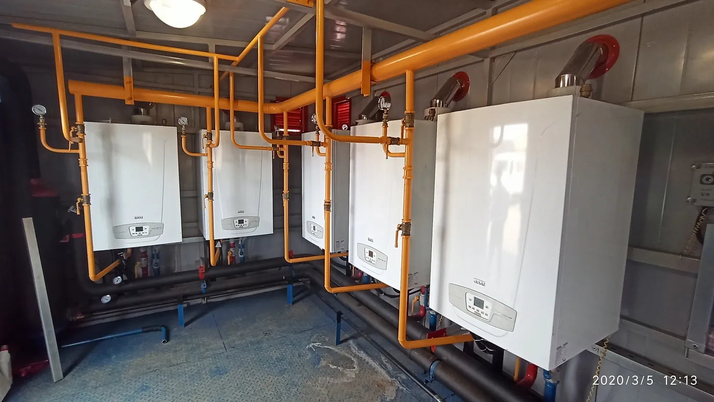 Каскадная котельная в Майкопе