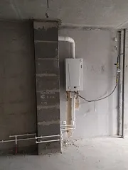 Дом с поквартирным отоплением в Курске