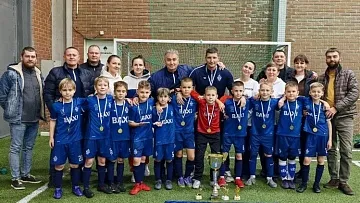 Триумф юных динамовцев 