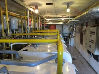 Крышная котельная многоквартирного дома в Москве