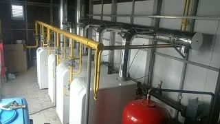 Крышная котельная многоквартирного жилого дома в Чебоксарах