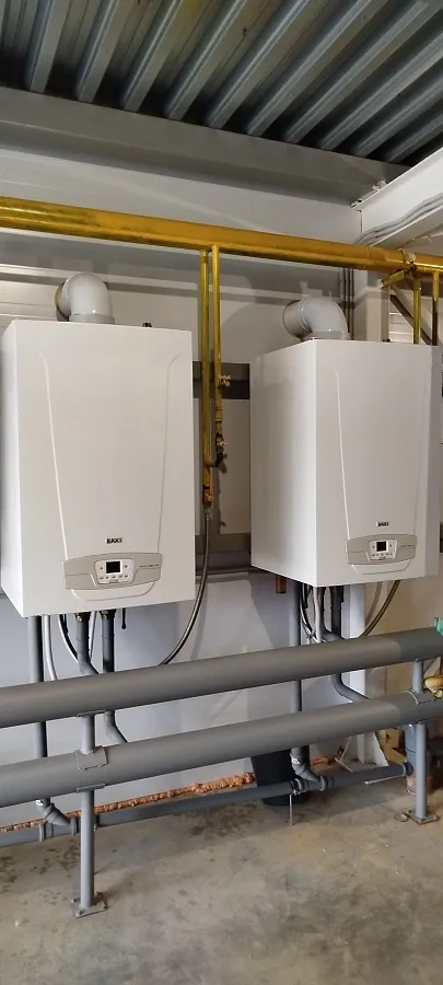 Встроенная каскадная котельная в Владимире