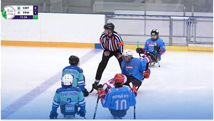 Бренд BAXI поддержал команду следж-хоккея «Торнадо»