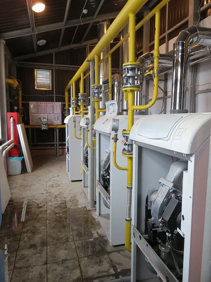 Крышная котельная многоквартирного жилого дома в Чебоксарах