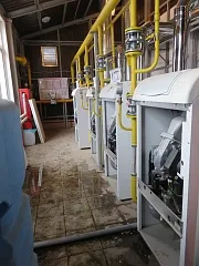 Крышная котельная многоквартирного жилого дома в Чебоксарах