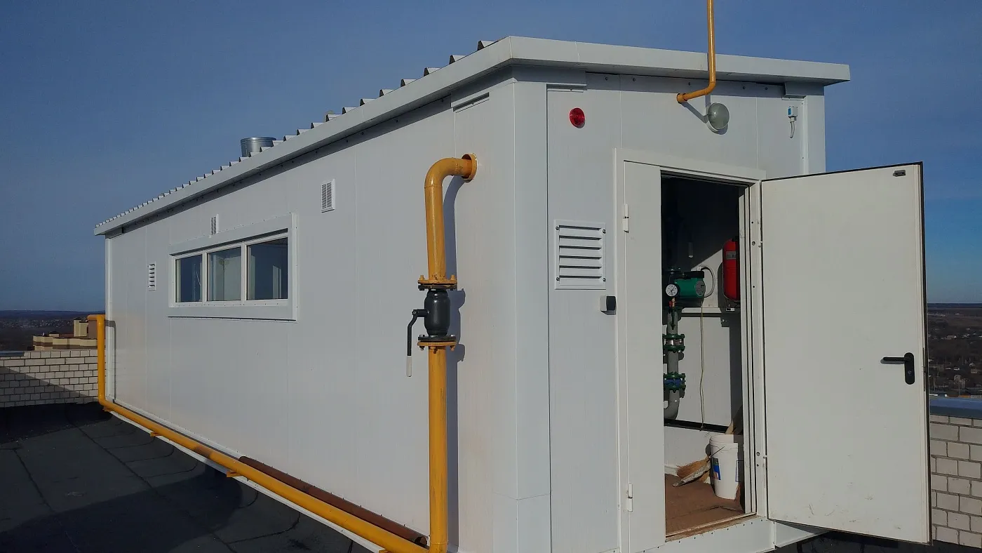 Крышная котельная в Воронеже