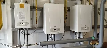 Встроенная каскадная котельная в Владимире