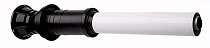Вертикальный наконечник для коакс. трубы полипропиленовый диам. 60/100 мм -антиоблединительное исполнение