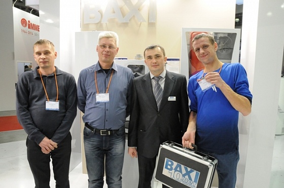 BAXI на выставке «AQUA-THERM Moscow 2014»