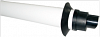 Коаксиальная труба полипропиленовая с наконечником диам. 60/100 мм, длина 750 мм для конденсационных котлов
