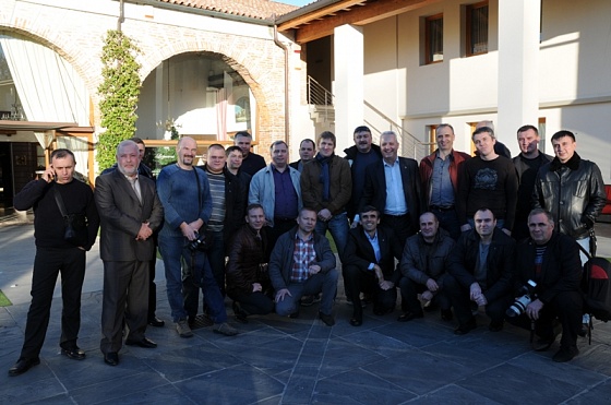 Группа российских партнеров посетила завод BAXI S.p.A. в Италии, ноябрь 2013 г.