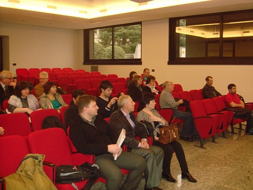 Группа российских проектировщиков посетила завод BAXI S.p.A. в Италии, апрель 2014 г.