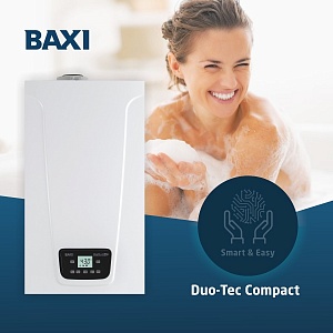Газовый настенный конденсационный котёл BAXI Duo-Tec Compact