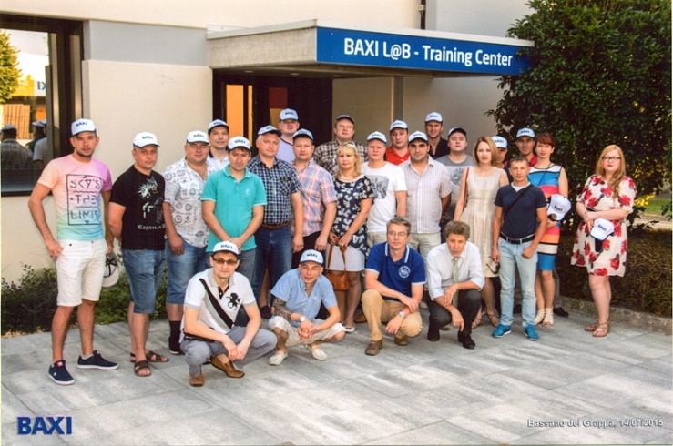 Поездка российских партнеров на завод BAXI S.p.A. в Италии