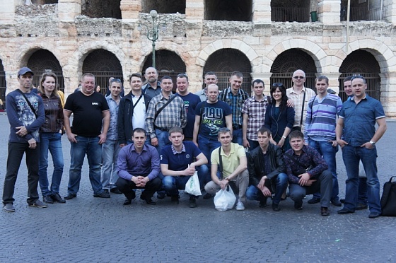 Победители Программы «BAXI-Клуб 2013» посетили завод BAXI S.p.A. в Италии, апрель 2014 г.