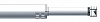 Коаксиальная труба с наконечником диам. 60/100 мм, общая длина 1100 мм, выступ дымовой трубы 350 мм - антиоблединительное исполнение