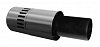 Горизонтальная коаксиальная труба с наконечником,  диам. 110/160 мм, длина 1 м для конденсационных котлов